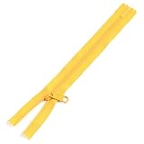 Y.K.K 手芸用コイルファスナー 30cm 5本入 45CFC30-506 黄