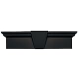 Buildersエッジ060010933010 33 5 / 8 " x 9 "フラットパネルウィンドウヘッダー010、Musketブラウン