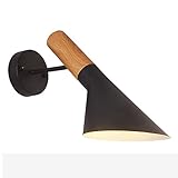 Nilight　照明道具　ブラケットライト　シンプルなウォールランプ　取り付けやすいライト (Aタイプ, ブラック)