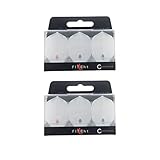 L-style L1 標準ダーツフライト – PRO – クリアホワイト – 2セット(6フライト)