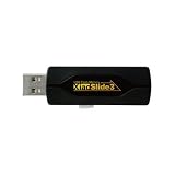 プリンストンテクノロジー 4GB USB3.0/2.0対応スライド式フラッシュメモリ Xiao Slide 3 (ブラック) PFU-XS3S/4GK