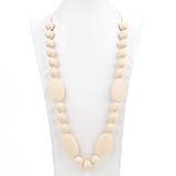 Consider It Maid Silicone Teething Necklace for Mom to Wear - FREE E-BOOK - BPA FREE and FDA Approve