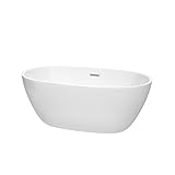 WyndhamコレクションJuno 59 To 71インチ自立Bathtub withオプション 59 Inch WCBTK156159 1