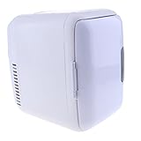 Baosity 小型 軽量 携帯便利　4L　車　ミニ　冷蔵庫　電気冷蔵庫　クーラー　暖房冷凍庫　全3色 - 白