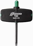 Bondhus 34720 T20 Star Tip Wing Handle Driver with ProGuard Finish 1.5 2 Piece [並行輸入品]