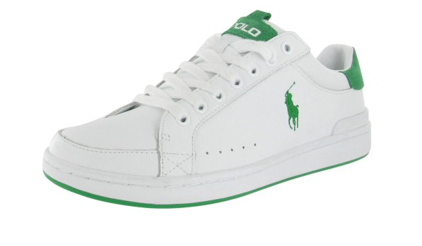 Amazon ポロ ラルフローレン Polo Ralph Lauren Whites シューズ 白 緑 White Green サイズ９d 27cm Polo Ralph Lauren ポロラルフローレン スポーツ アウトドア