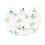 ベビーヘッドシェイピングピローアンチロールスリーピングピロー100％コットンスーパーソフトクラウンシェイプ