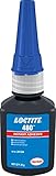 Loctite 48040 Black 480 Prism Instant Adhesive, Toughened, 0.7 oz., 20 g by Loctite