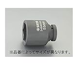 エスコ 1 "DRx43mm ディープインパクトソケット EA687KB-43