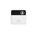 WYMLKUD ビデオドアベル、 スマートなドアベル 防犯カメラ 双方向の会話 Wi-FiネットワークHD ナイトビジョン、 8Gメモリストレージ ヨーロッパのクリエイティブ 防水、 ホワイト (色 