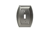 Amerock BP36528G10 Allison 1 Toggle Wallplate, Satin Nickel [並行輸入品]