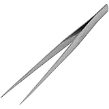 SK11 ピンセット 精密用 先細 直 150mm ST-6