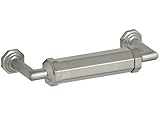 KOHLER K-13125-BN Pinstripe Drawer Pull, Vibrant Brushed Nickel [並行輸入品]