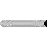 Ekena Millwork PML02X01FA 2-Inch H x 1 1/8-Inch P x 96 1/8-Inch L 8-Inch Repeat Fairfax Panel Mouldi