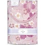 『法事引き出物 お返し 初盆 粗供養 香典返し などに人気の商品』　京都西川　プリント敷きパット　ピンク　【掛け紙・包装可】