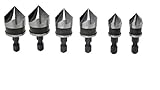 面取り カッター バリ取り 六角軸 12mm 16mm 19mm 各 2本 ずつ 計 6本