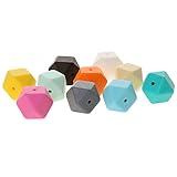 Dovewill 全5タイプ　DIY　チャーム　安全　シリコーン　歯がため　ビーズ　ママ授乳　ネックレス　歯固め　 - 17ミリメートル