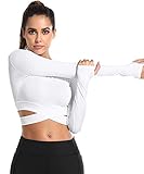 Red Zebra [Amazon限定ブランド] ヨガ トップス 長袖 スポーツブラ ロング レギンス ブラジャー トレーニング ヨガウェア