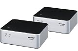 SHARP PLC（高速電力線通信）アダプター LAN1ポート+LAN1ポートタイプ 初期設定済ペアモデル HN-VA10S