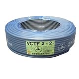 富士電線　ビニルキャブタイヤ丸型コード　VCTF2SqX4C 100m巻(画像は、代表例になります。)