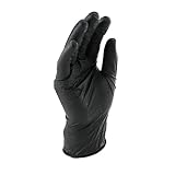 川西工業 アイアングリップハｰド ブラック Mサイズ(50枚入) 2064BK-M