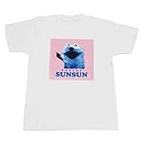 パペットスンスン Tシャツ にこにこ ホワイト