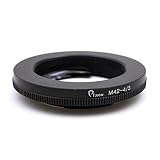 Pixco電子接点付きマウント変換アダプター M42スクリューマウントレンズ-オリンパス4 3カメラボディー対応M42-OM4 3 E-5 E420 E620