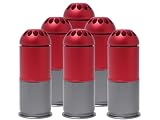 MILITARY-BASE(ミリタリーベース)フルメタル 40mmモスカート 120Rds 6個セット