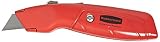 Rubbermaid Commercial 9H05 15-3/4" Length x 1-1/2" Width x 1" Height, Red Color, Standard Retractabl