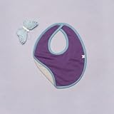 Babysoy Signature Soft Bib - Eggplant - Unisex by Babysoy [並行輸入品]