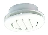 JR Products ACG150DPW-A Polar White Adjustable Ceiling Vent with 1.50" Collar [並行輸入品]