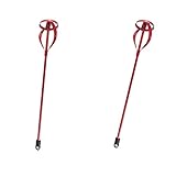 Perfk 2本入　電動ドリル 　ペイントミキサー　塗料 泥 攪拌用　シェーカー　アタッチメント　