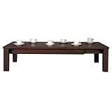 座卓 折りたたみ 机 150cm 180cm 210cm テーブル ローテーブル 伸縮リビングテーブル折れ脚式 ダークブラウン JF-2150 DBR