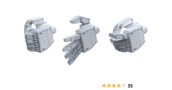 ビルダーズパーツhd 1 100 Msハンド01 連邦系 プラモデル 通販 Amazon