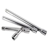 4pc Extension Extender Bar Set for 1/4 Inch Dr Drive Ratchet Wrench Socket Tool by Blue monkey shop