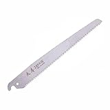 【替刃のみ】 天寿 中目・中厚 剪定鋸 用 替刃 245 刃渡り 240mm ピッチ 2.8mm 板厚 0.7mm 切り幅 0.9mm 剪定鋸 ノコギリ のこぎり 三冨D