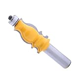 Lovoski 1/2インチシャンク　シェイカー　レール柄　ルータビット　木工用　大工　チゼルカッター