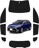 Loveyes トヨタカローラクロス サンシェード 10系 全面 フルセット 日除け 車中泊 断熱 遮光 UVカット 専用アクセサリー (カローラクロス 10系)