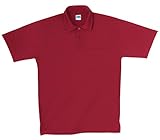 SOWA(ソーワ) 半袖ポロシャツ(胸ポケット有り) レッド 3Lサイズ 50127