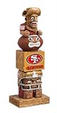San Francisco 49ers Tiki Totem Lawn Garden Statue