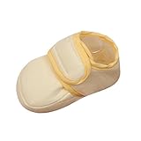 (プタス) Putars 赤ちゃん靴 ファーストシューズ ワンカラー 女の子 男の子 新生児 やわらかい 足保護 歩行練習 履き心地いい 軽量 出産お祝いプレゼント ギフト ベビーシューズ (イエロー