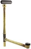 Kohler k-7271 Slottedオーバーフロー真鍮Bath Drain Clearfloコレクションから、 1.5 K-7271-2BZ 1