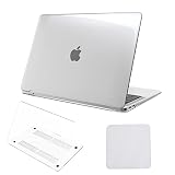 2025 M4対応 MacBook Air 13.6インチ ケース 2024 2022 M3/M2 カバー 対応 A3240 A3113 A2681（ディスプレイ用研磨布 クリーニングクロス 付き）, マットワインレッド