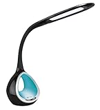 High Quality CY4G59-FFP Led Desk Lamp with Color Changing Tunnel & 5V, 2.1A Usb Port, 11.75" x 9.5" 