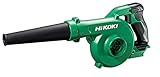 HiKOKI(ハイコーキ) 14.4V 18V 兼用 充電式 ブロワ 大風量 低振動 風量3段切替+無段変速スイッチ 蓄電池・充電器別売り