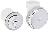 Watco Manufacturing 615-LT-PVC-CP 1.5-Inch Schedule 40 PVC Piping Lift and Turn Bath Waste Half Kit 