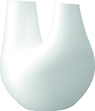 LSA GAUDI フラワーベース(花器) 高さ21.5cm ホワイト TLA2018
