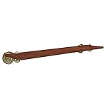 Allied真鍮DottinghamソリッドIPE Ironwoodシェルフ DT-1-22-IRW-SBR 1
