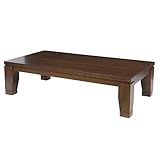 大判サイズ 継脚付フラットヒーターこたつ フラットディレット 150x80cm ブラウン