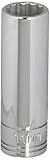 SK Hand Tool 44710 12 Point 1/4-Inch Drive Deep Socket, 11mm, Chrome [並行輸入品]